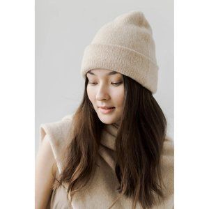 NEW Bare Knitwear Andes Beanie - Cream
